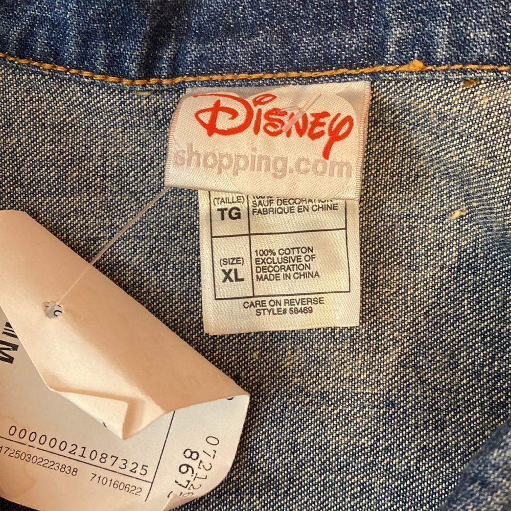 Disney Vintage Mickey Mouse Denim Jacket - Picture 4 of 5